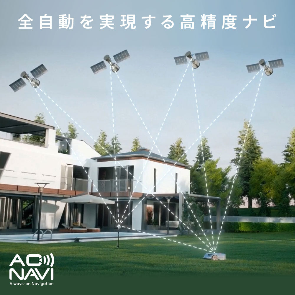 Sunseeker X3 elite ロボット芝刈り機 本体 衛星測位ロボット芝刈り機 SUNSEEKER X3 完全ワイヤーレス 800m2（250